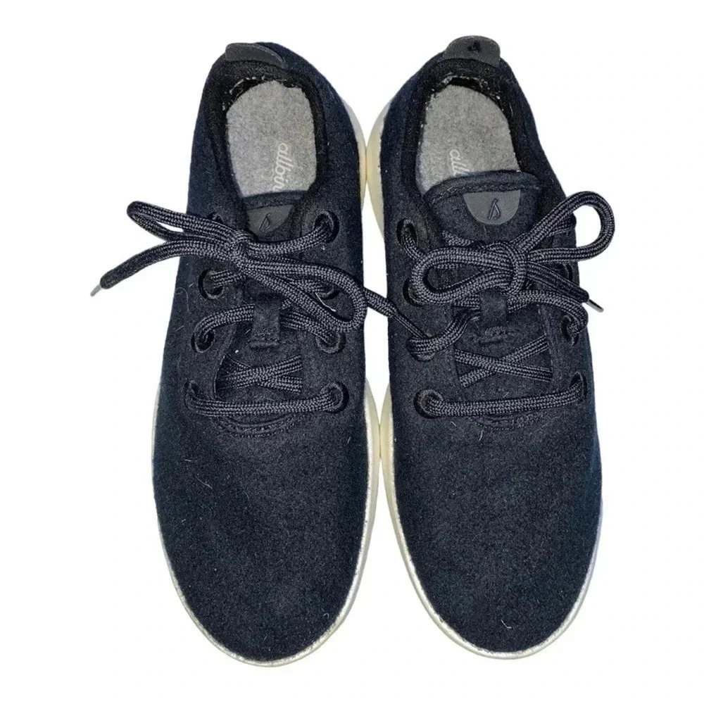Allbirds black wool sneaker womens size 9